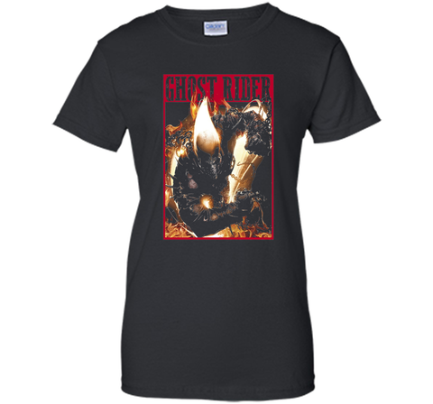 Ghost Rider Fury Graphic T-Shirt HORROR T-SHIRT