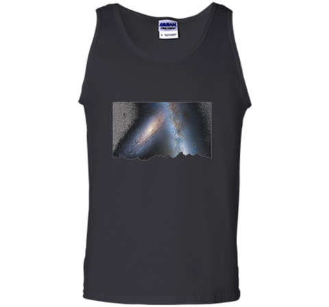 Milky Way T-Shirt Stars Andromeda Country Night Sky