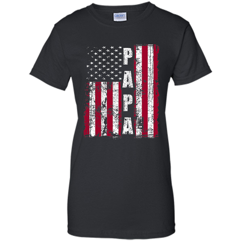 PAPA American Flag T-Shirt Father's Day 2017 Gifts