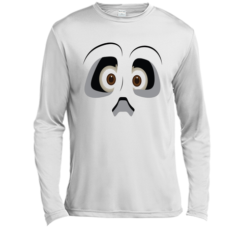 Halloween Ghost Face Funny T-Shirt Long Sleeve Moisture Absorbing Shirt