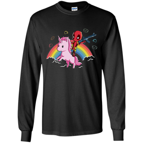 epic deadpool-lovely unicorn t shirt