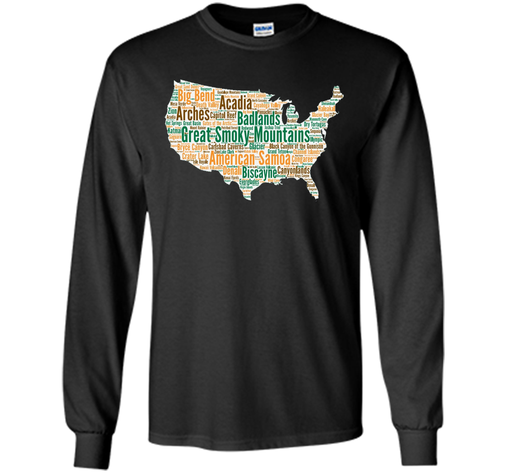 National Parks T Shirt, US National Parks T Shirt