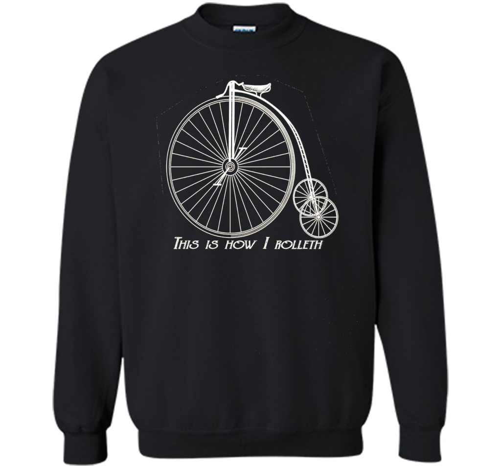 This is How I Rolleth Roll Vintage Tricycle BiCycle T-Shirt