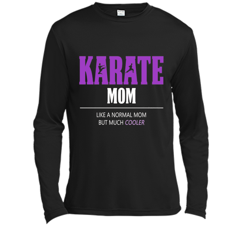Karate Mom Cool Purple T Shirt