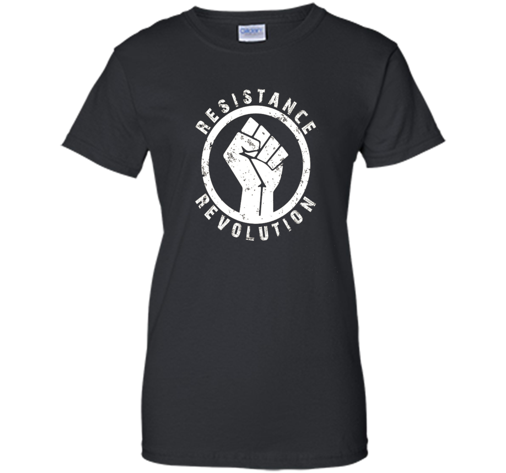 Resistance Revolution Civil Rights Black Power Fist T-Shirt