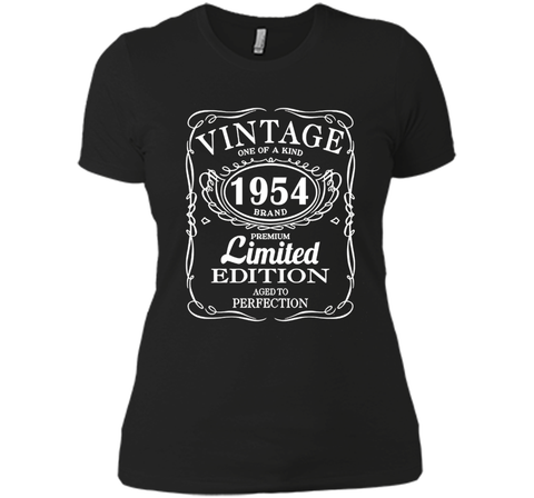 Vintage Born in 1954 63 Years Old Birthday Tshirt