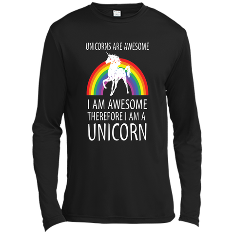 Unicorns Are Awesome Therefore I am A Unicorn Shirt