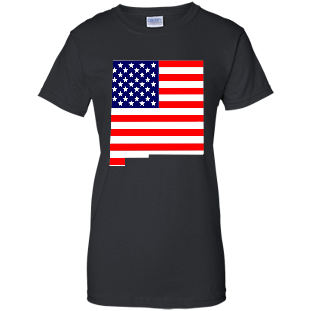 New Mexico patriot UA flag T-shirt Independence day
