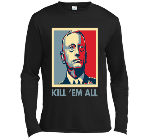 Kill 'Em All General Mad Dog Mattis Knifehands T-shirts