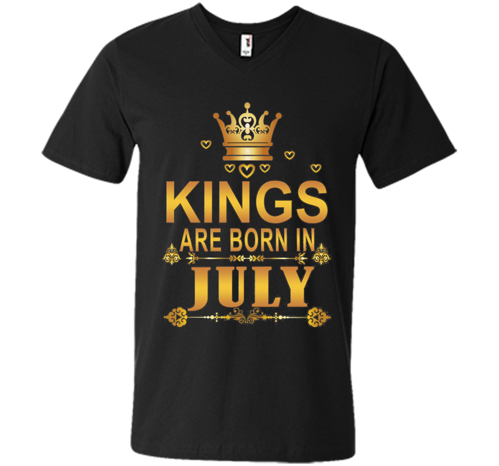 Kings Are Born In July T-Shirt