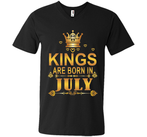 Kings Are Born In July T-Shirt