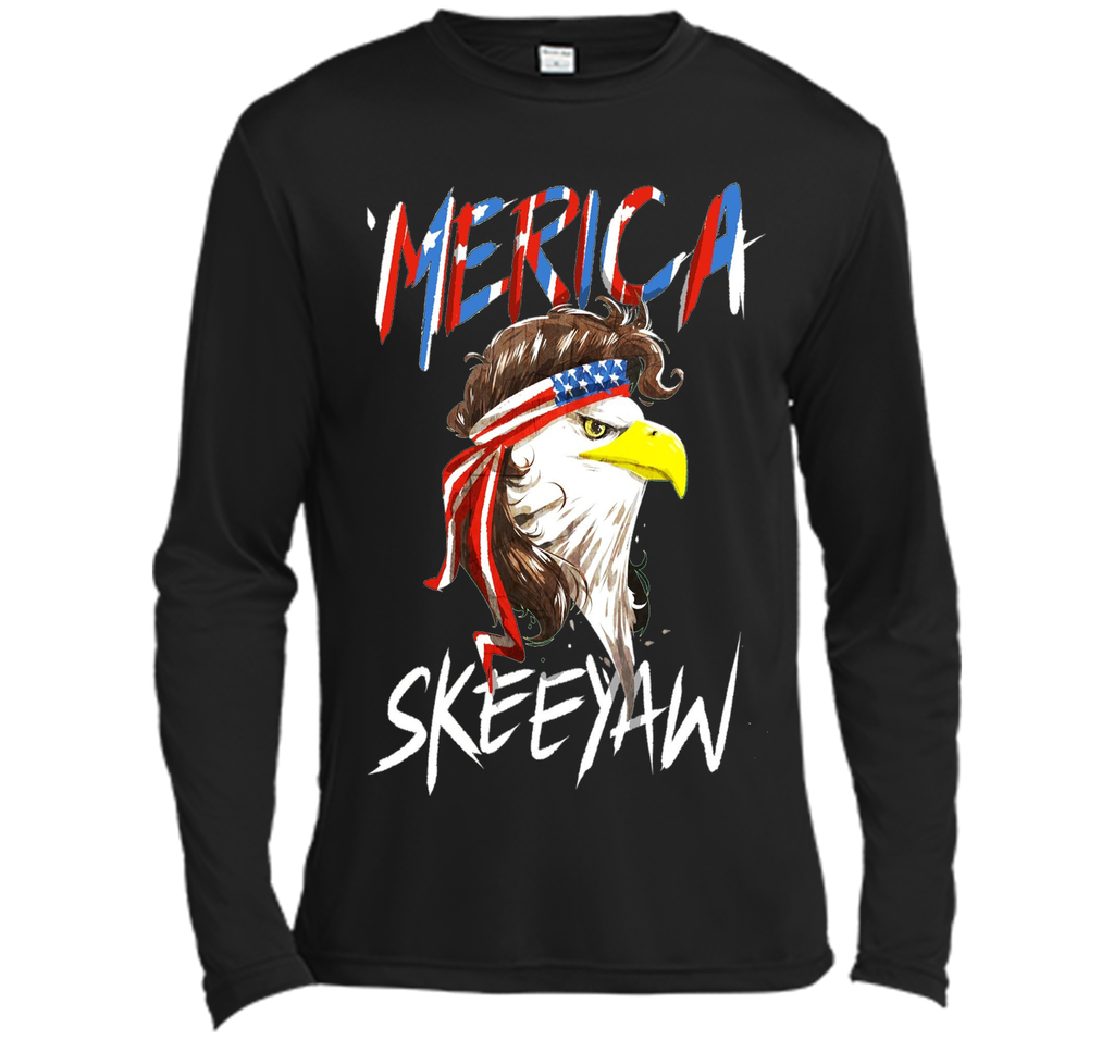 Eagle Mullet Merica American USA 4th of July Freedom T-shirt