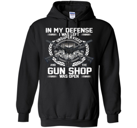 My Defense T-shirt I Was Left Unsupervised