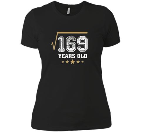 SQUARE ROOT OF 169 13 YRS YEARS OLD 13TH BIRTHDAY T-SHIRT
