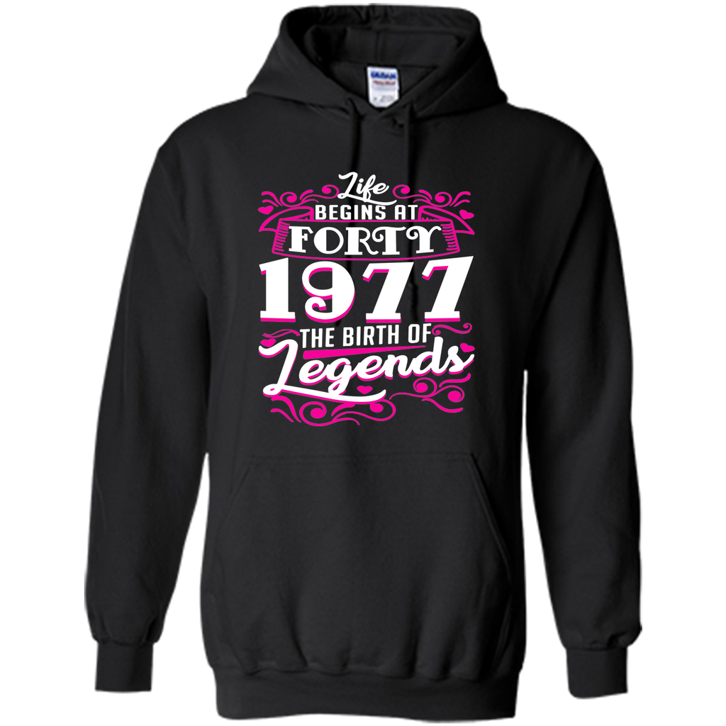 Happy 1977 My 40th Birthday Gift Ideas T shirt