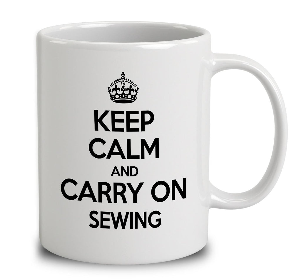 Keep Calm And Carry On Sewing