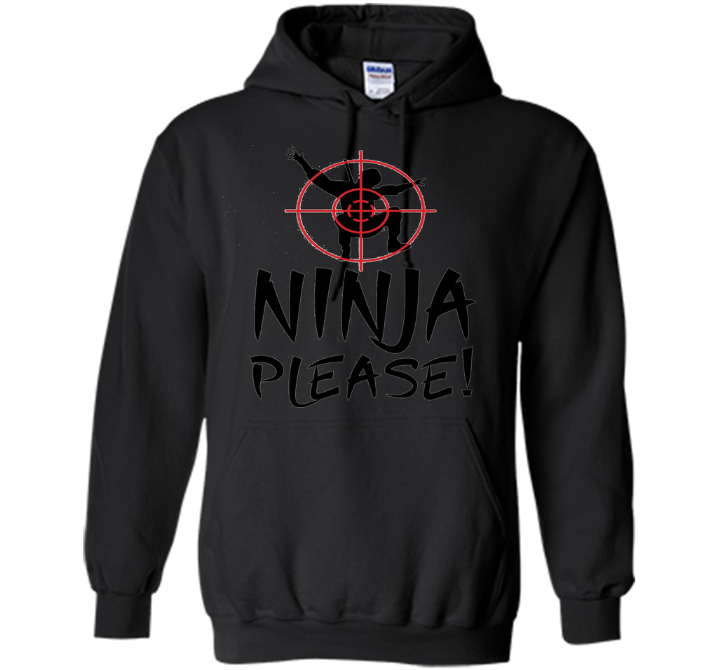 Ninja Please Ninja in Crosshairs T-shirt