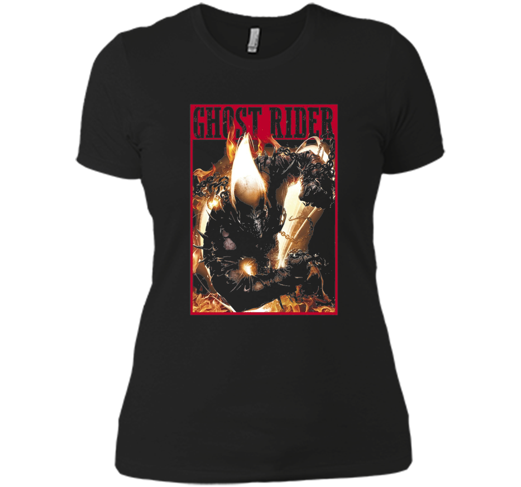 Ghost Rider Fury Graphic T-Shirt HORROR T-SHIRT