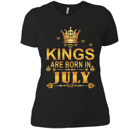 Kings Are Born In July T-Shirt