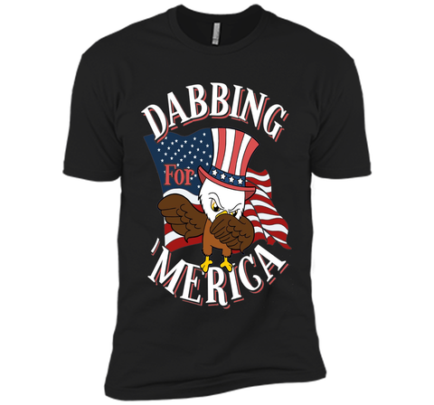 Dabbing Eagle for Merica T-Shirt Independence