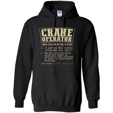 Crane operator funny dictionary term T-Shirt