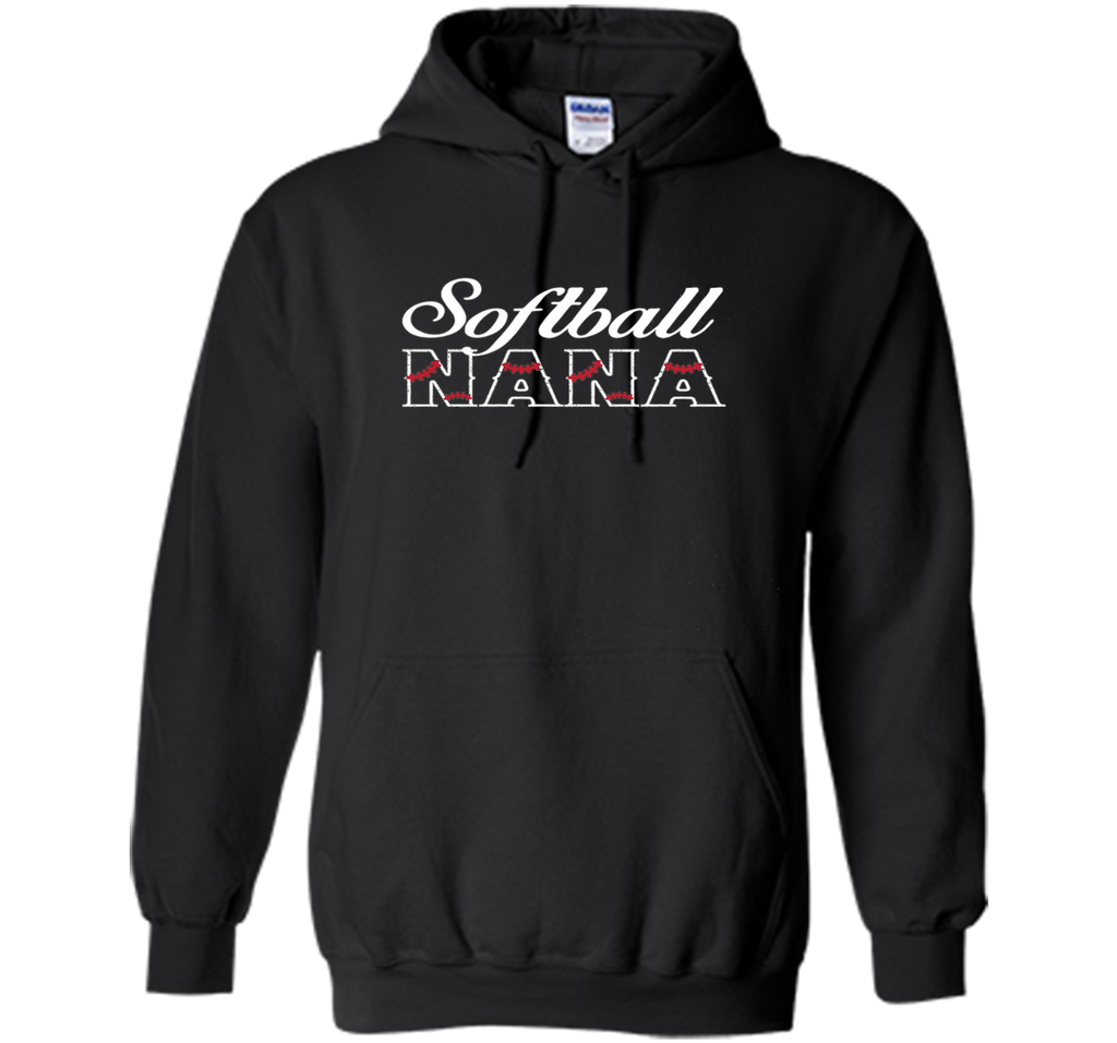 Softball Nana - Grandmother - Grandma Softball Shirt