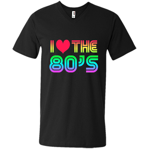 I Love the 80's Eighties Gaming Rainbow T-Shirt
