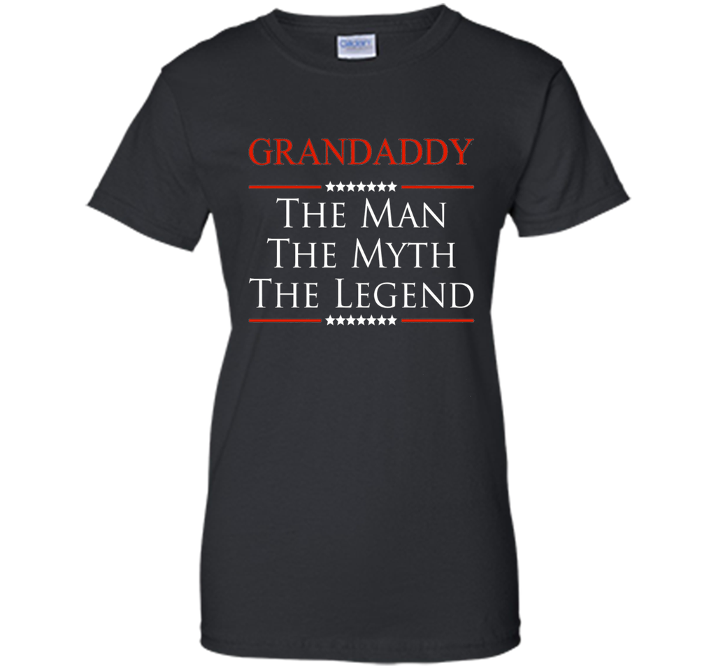 Men's Grandaddy The Man The Myth The Legend V2 Fathers Day T shirt