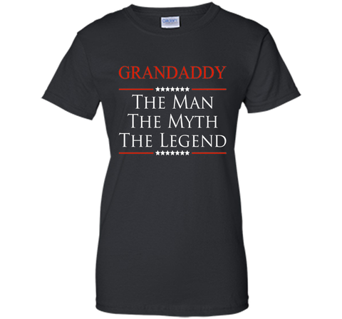 Men's Grandaddy The Man The Myth The Legend V2 Fathers Day T shirt
