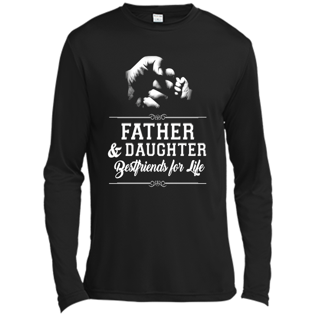 Men's Father Daughter Friends Fist Bump TShirt Dad Father's Day T