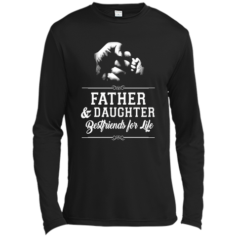 Men's Father Daughter Friends Fist Bump TShirt Dad Father's Day T