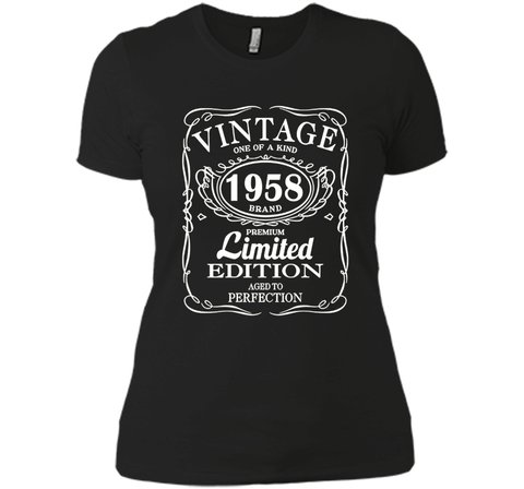 Vintage Born in 1958 59 Years Old Birthday Tshirt