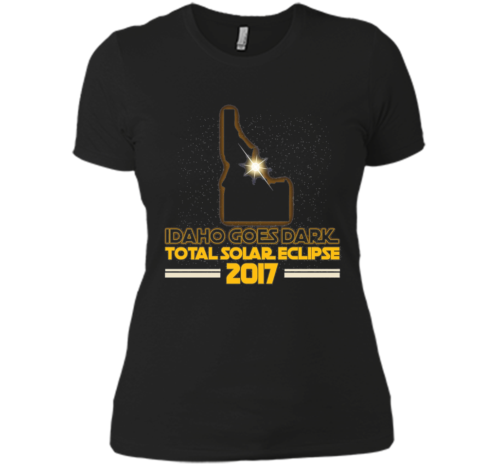 Idaho Goes Dark Total Solar Eclipse 2017 T-shirt
