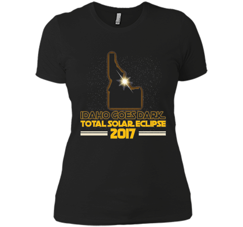 Idaho Goes Dark Total Solar Eclipse 2017 T-shirt
