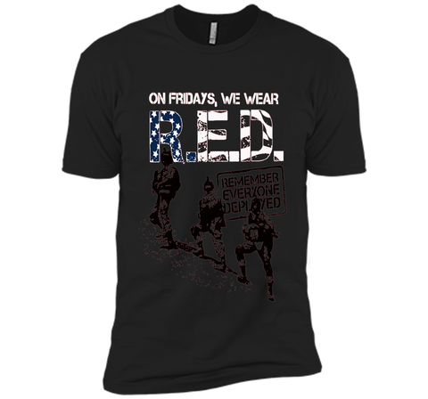 R.E.D Friday TShirt RED Remember Everyone Deployed T Shirt