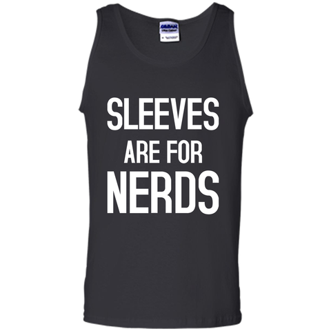 SLEEVES ARE FOR NERDS funny quote T-Shirt
