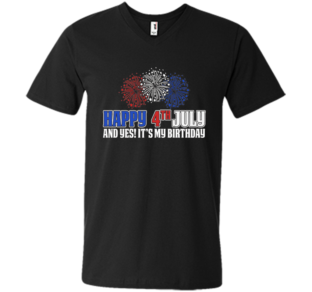 Happy 4th July T-Shirt It's My Birthday