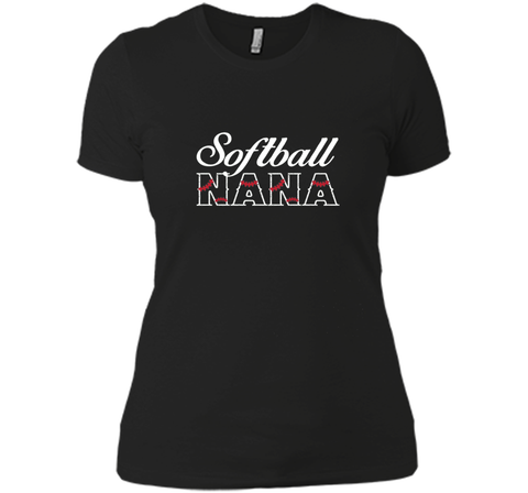 Softball Nana - Grandmother - Grandma Softball Shirt