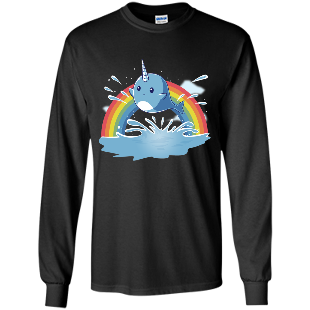 narwhal and rainbow-lovely unicorn