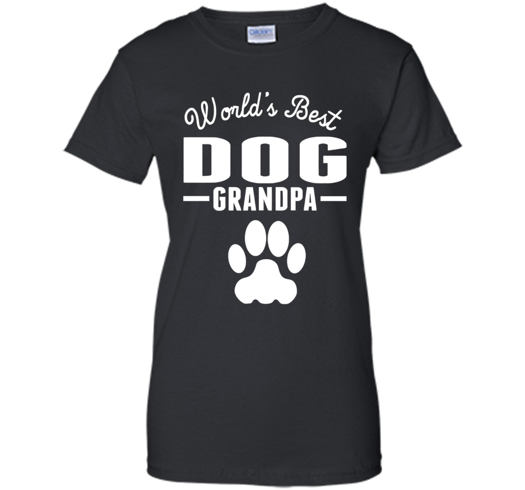 Men's World's Best Dog Grandpa T-Shirt