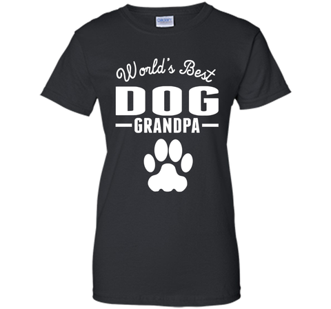 Men's World's Best Dog Grandpa T-Shirt