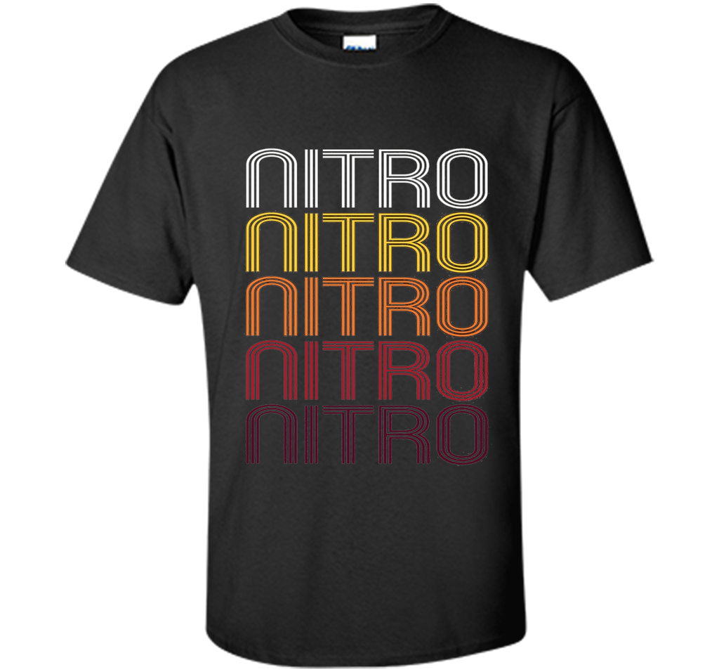 Nitro, WV | Vintage Style West Virginia T-shirt