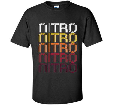 Nitro, WV | Vintage Style West Virginia T-shirt