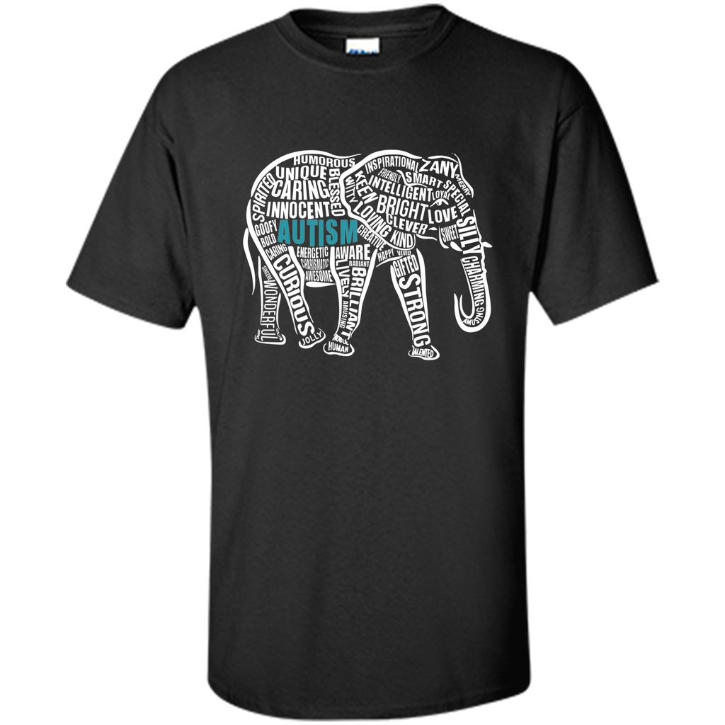 Autism Awareness Elephant T shirt