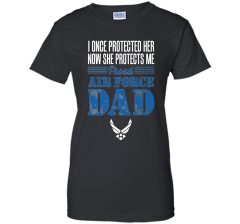 Proud Air Force Dad Daughter Soldier Navy Military T Shirt