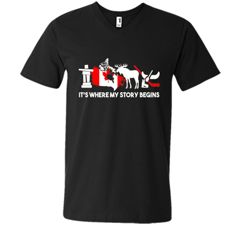 Canada T shirt,  Canada Where My Story Begins Shirt