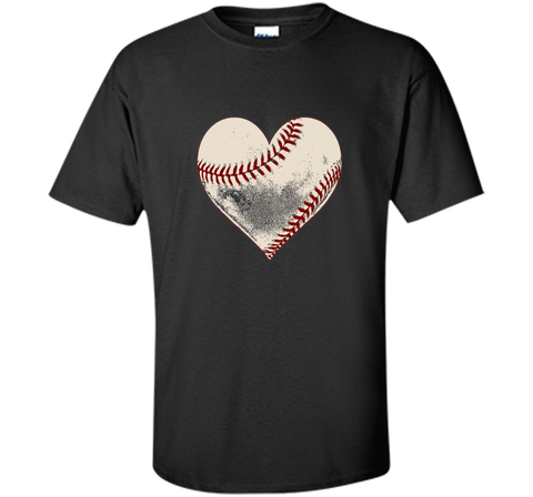 Baseball Heart, Cute Mom Love Premium T Shirt