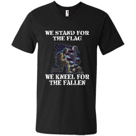 We Stand For The Flag We Kneel For The Fallen T-Shirt