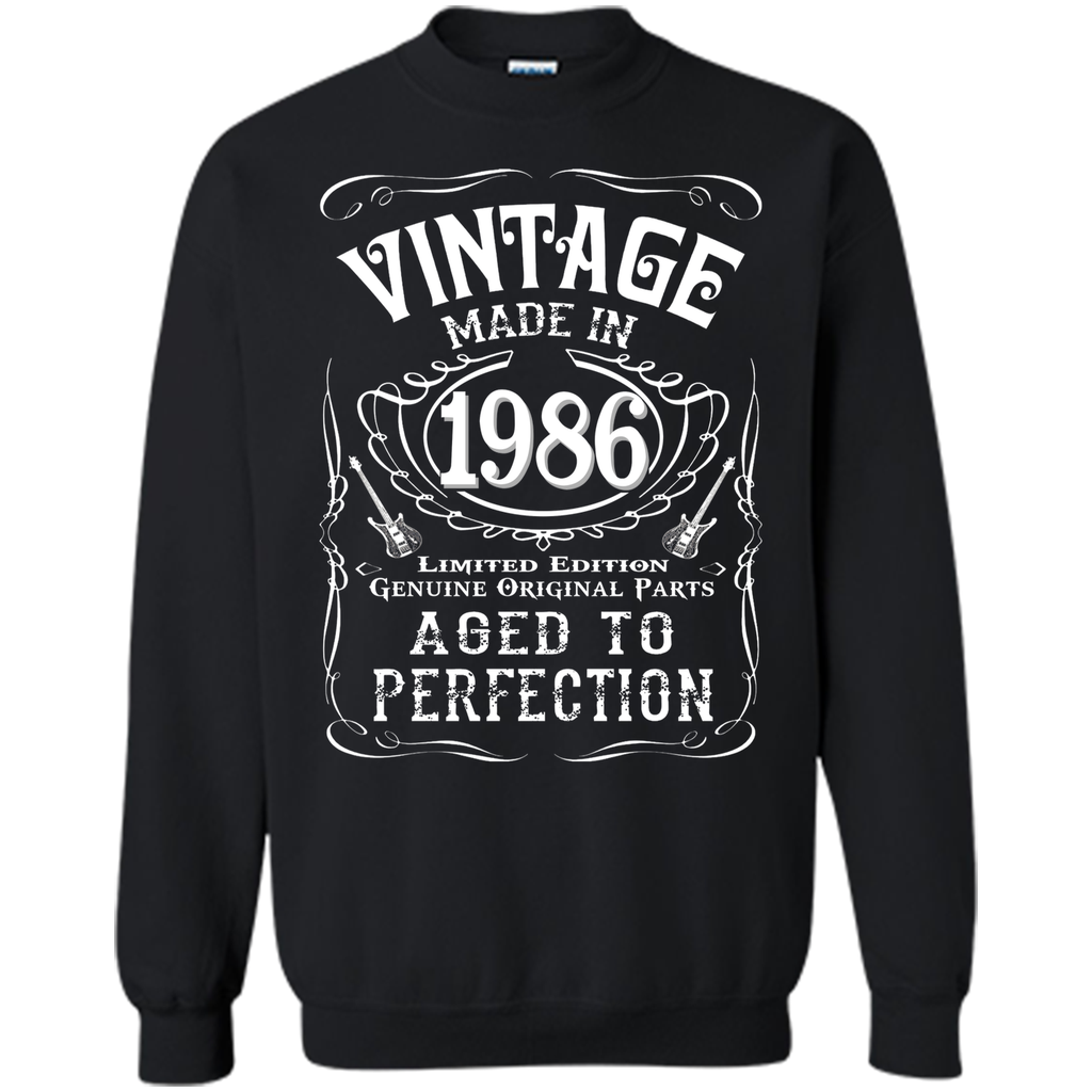 vintage made in 1986 birthday gift idea tshirt