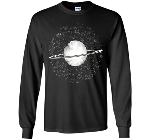 Light Color T-Shirt - Saturn Image T-Shirt For Space Lovers